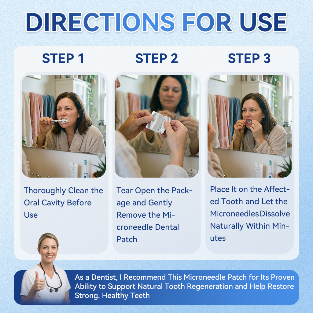 Glimmerly® 🦷 Tideglusib Fast‑Dissolving Tooth & Gum Repair Oral Strips 💥🎉 (Supports tooth repair and helps relieve gum discomfort and other common oral concerns)