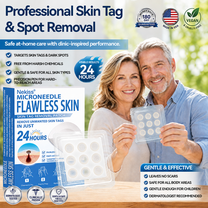 👩‍⚕️💎 𝐎𝐟𝐟𝐢𝐜𝐢𝐚𝐥 𝐒𝐭𝐨𝐫𝐞 | 𝑵𝐞𝒌𝐢𝐬𝐬® 🌿 𝐁𝐨𝐭𝐚𝐧𝐢𝐜𝐚𝐥 𝐌𝐢𝐜𝐫𝐨𝐧𝐞𝐞𝐝𝐥𝐞 𝐇𝐲𝐝𝐫𝐨𝐜𝐨𝐥𝐥𝐨𝐢𝐝 𝐏𝐚𝐭𝐜𝐡 (𝐅𝐨𝐫 𝐒𝐤𝐢𝐧 𝐓𝐚𝐠𝐬, 𝐒𝐦𝐚𝐥𝐥 𝐒𝐤𝐢𝐧 𝐆𝐫𝐨𝐰𝐭𝐡𝐬, 𝐖𝐚𝐫𝐭𝐬, 𝐌𝐨𝐥𝐞𝐬, 𝐀𝐠𝐞 𝐒𝐩𝐨𝐭𝐬 & 𝐏𝐢𝐠𝐦𝐞𝐧𝐭𝐚𝐭𝐢𝐨𝐧 𝐂𝐨𝐧𝐜𝐞𝐫𝐧𝐬)