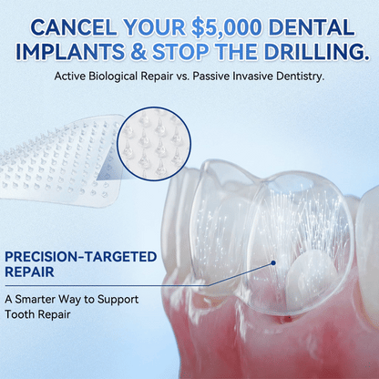 Glimmerly® 🦷 Tideglusib Fast‑Dissolving Tooth & Gum Repair Oral Strips 💥🎉 (Supports tooth repair and helps relieve gum discomfort and other common oral concerns)
