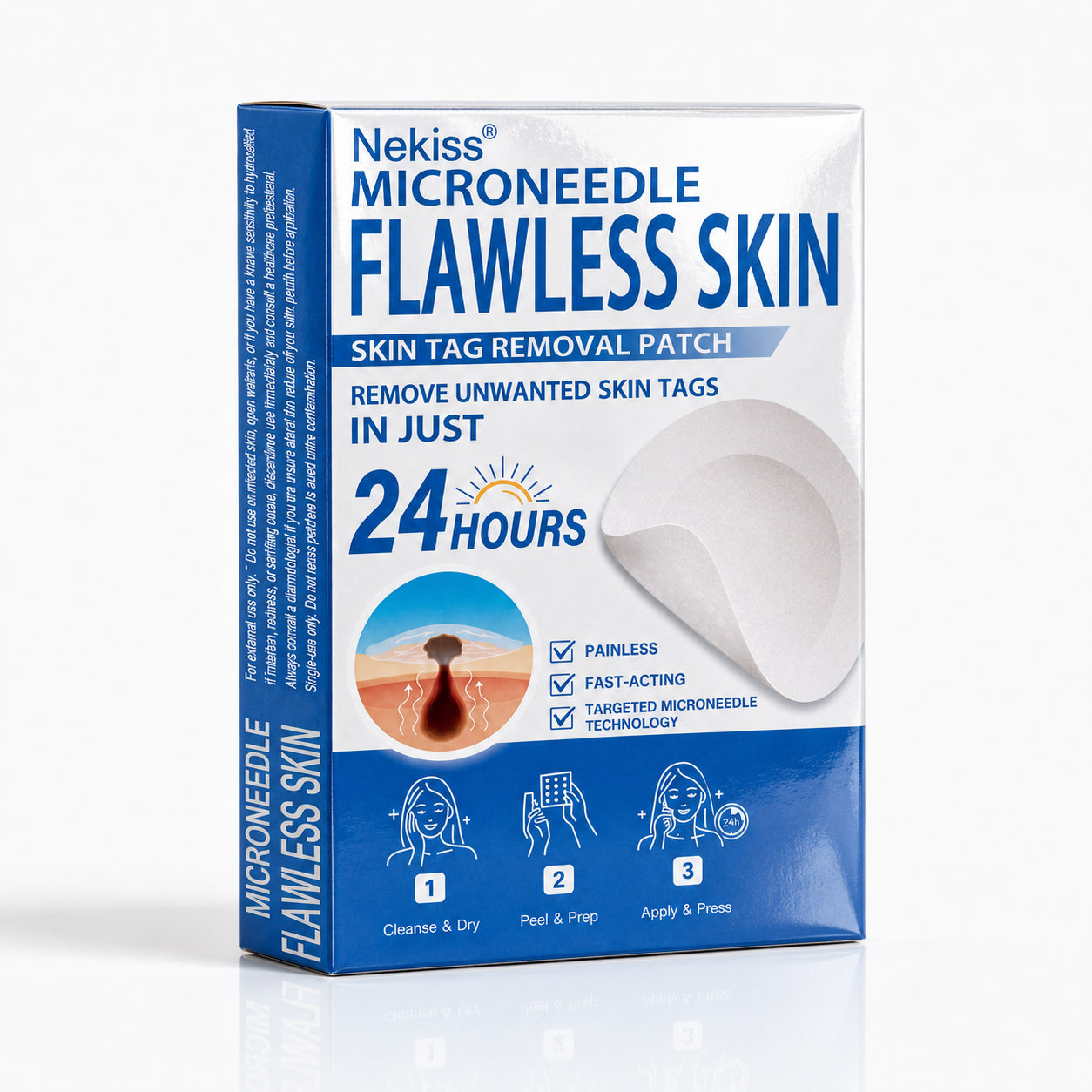 👩‍⚕️💎 𝐎𝐟𝐟𝐢𝐜𝐢𝐚𝐥 𝐒𝐭𝐨𝐫𝐞 | 𝑵𝐞𝒌𝐢𝐬𝐬® 🌿 𝐁𝐨𝐭𝐚𝐧𝐢𝐜𝐚𝐥 𝐌𝐢𝐜𝐫𝐨𝐧𝐞𝐞𝐝𝐥𝐞 𝐇𝐲𝐝𝐫𝐨𝐜𝐨𝐥𝐥𝐨𝐢𝐝 𝐏𝐚𝐭𝐜𝐡 (𝐅𝐨𝐫 𝐒𝐤𝐢𝐧 𝐓𝐚𝐠𝐬, 𝐒𝐦𝐚𝐥𝐥 𝐒𝐤𝐢𝐧 𝐆𝐫𝐨𝐰𝐭𝐡𝐬, 𝐖𝐚𝐫𝐭𝐬, 𝐌𝐨𝐥𝐞𝐬, 𝐀𝐠𝐞 𝐒𝐩𝐨𝐭𝐬 & 𝐏𝐢𝐠𝐦𝐞𝐧𝐭𝐚𝐭𝐢𝐨𝐧 𝐂𝐨𝐧𝐜𝐞𝐫𝐧𝐬)